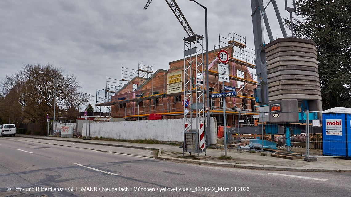 21.03.2023 - Baustelle und Wohnanlage Niederalmstraße 16